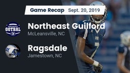 Recap: Northeast Guilford  vs. Ragsdale  2019