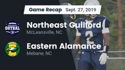 Recap: Northeast Guilford  vs. Eastern Alamance  2019