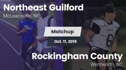 Matchup: Northeast Guilford vs. Rockingham County  2019