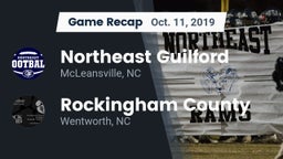 Recap: Northeast Guilford  vs. Rockingham County  2019