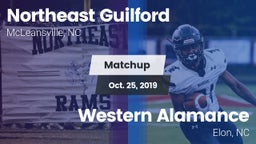 Matchup: Northeast Guilford vs. Western Alamance  2019