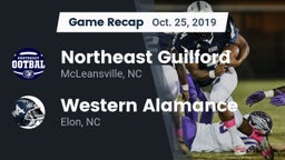 Recap: Northeast Guilford  vs. Western Alamance  2019