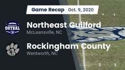 Recap: Northeast Guilford  vs. Rockingham County  2020