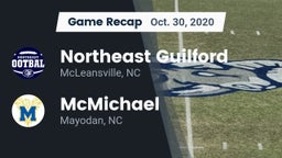 Recap: Northeast Guilford  vs. McMichael  2020