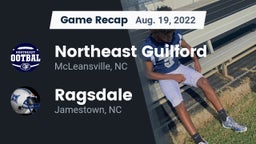 Recap: Northeast Guilford  vs. Ragsdale  2022