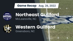 Recap: Northeast Guilford  vs. Western Guilford  2022