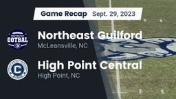 Recap: Northeast Guilford  vs. High Point Central  2023