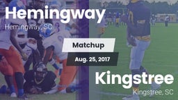 Matchup: Hemingway vs. Kingstree  2017