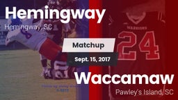Matchup: Hemingway vs. Waccamaw  2017