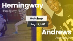 Matchup: Hemingway vs. Andrews  2018