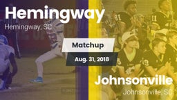 Matchup: Hemingway vs. Johnsonville  2018