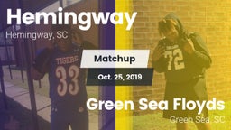 Matchup: Hemingway vs. Green Sea Floyds  2019