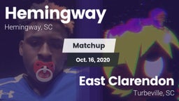 Matchup: Hemingway vs. East Clarendon  2020