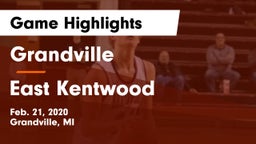 Grandville  vs East Kentwood  Game Highlights - Feb. 21, 2020