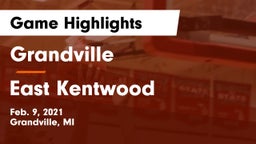 Grandville  vs East Kentwood  Game Highlights - Feb. 9, 2021