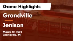 Grandville  vs Jenison   Game Highlights - March 12, 2021