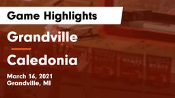 Grandville  vs Caledonia  Game Highlights - March 16, 2021