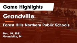 Grandville  vs Forest Hills Northern Public Schools Game Highlights - Dec. 10, 2021