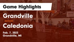 Grandville  vs Caledonia  Game Highlights - Feb. 7, 2023
