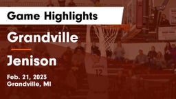 Grandville  vs Jenison   Game Highlights - Feb. 21, 2023