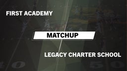 Matchup: First Academy vs. Legacy Charter School 2016