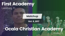 Matchup: First Academy vs. Ocala Christian Academy 2016