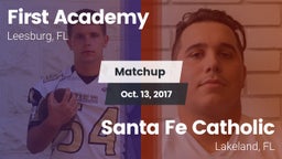 Matchup: First Academy vs. Santa Fe Catholic  2016