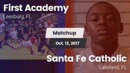 Matchup: First Academy vs. Santa Fe Catholic  2017