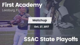 Matchup: First Academy vs. SSAC State Playoffs 2016