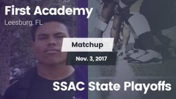 Matchup: First Academy vs. SSAC State Playoffs 2016