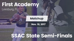 Matchup: First Academy vs. SSAC State Semi-Finals 2016