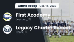 Recap: First Academy  vs. Legacy Charter School 2020