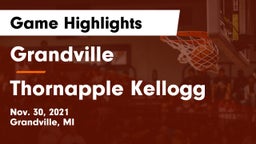 Grandville  vs Thornapple Kellogg  Game Highlights - Nov. 30, 2021