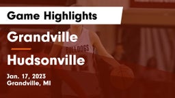 Grandville  vs Hudsonville  Game Highlights - Jan. 17, 2023