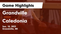 Grandville  vs Caledonia  Game Highlights - Jan. 10, 2023