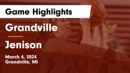 Grandville  vs Jenison   Game Highlights - March 4, 2024