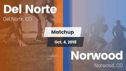 Matchup: Del Norte vs. Norwood  2018