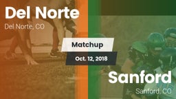 Matchup: Del Norte vs. Sanford  2018