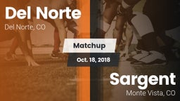 Matchup: Del Norte vs. Sargent  2018