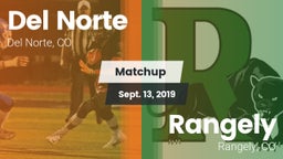 Matchup: Del Norte vs. Rangely  2019