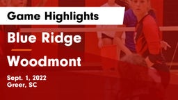 Blue Ridge  vs Woodmont Game Highlights - Sept. 1, 2022