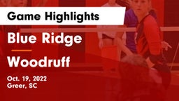Blue Ridge  vs Woodruff Game Highlights - Oct. 19, 2022