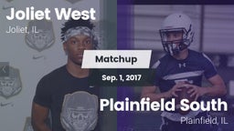 Matchup: Joliet West vs. Plainfield South  2017