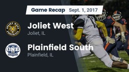 Recap: Joliet West  vs. Plainfield South  2017