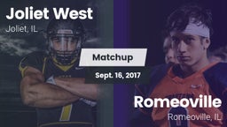 Matchup: Joliet West vs. Romeoville  2017
