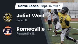 Recap: Joliet West  vs. Romeoville  2017