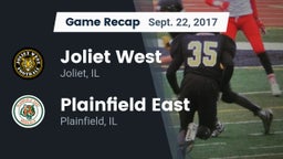 Recap: Joliet West  vs. Plainfield East  2017