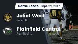 Recap: Joliet West  vs. Plainfield Central  2017