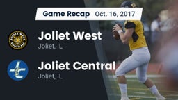 Recap: Joliet West  vs. Joliet Central  2017