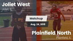 Matchup: Joliet West vs. Plainfield North  2018